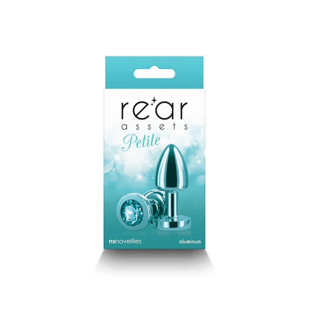 Rear Assets "Petite" Anal Gem Plug -Teal