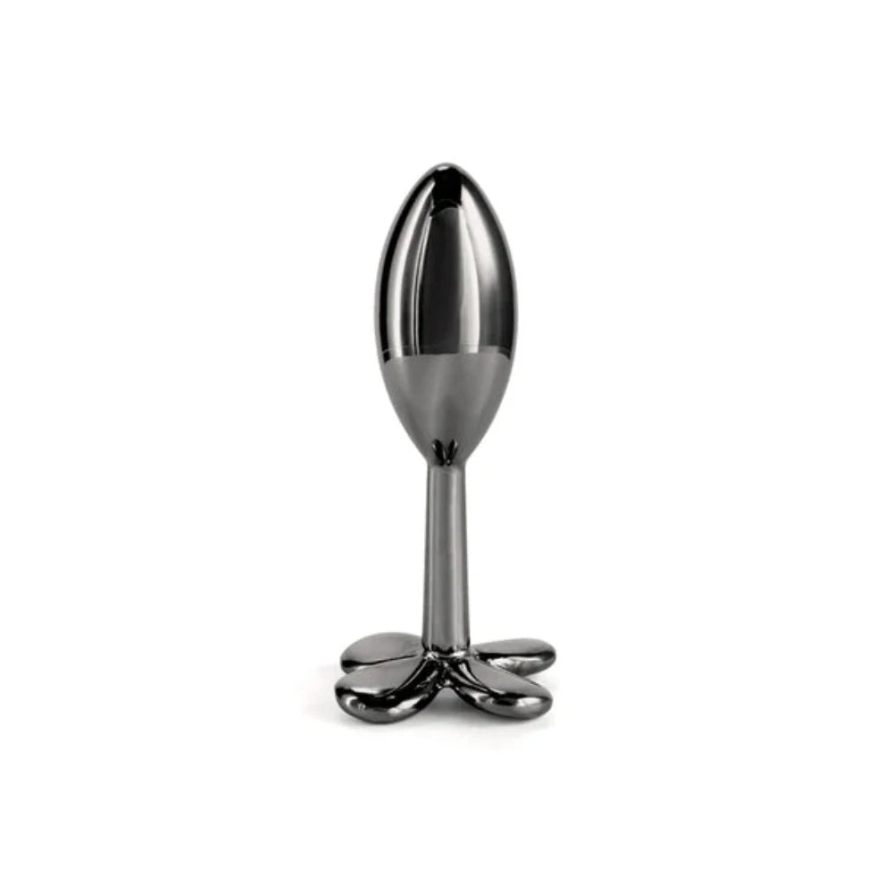 Rear Assets "Clover" Anal Plug -Gunmetal