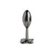 Rear Assets &quot;Clover&quot; Anal Plug -Gunmetal