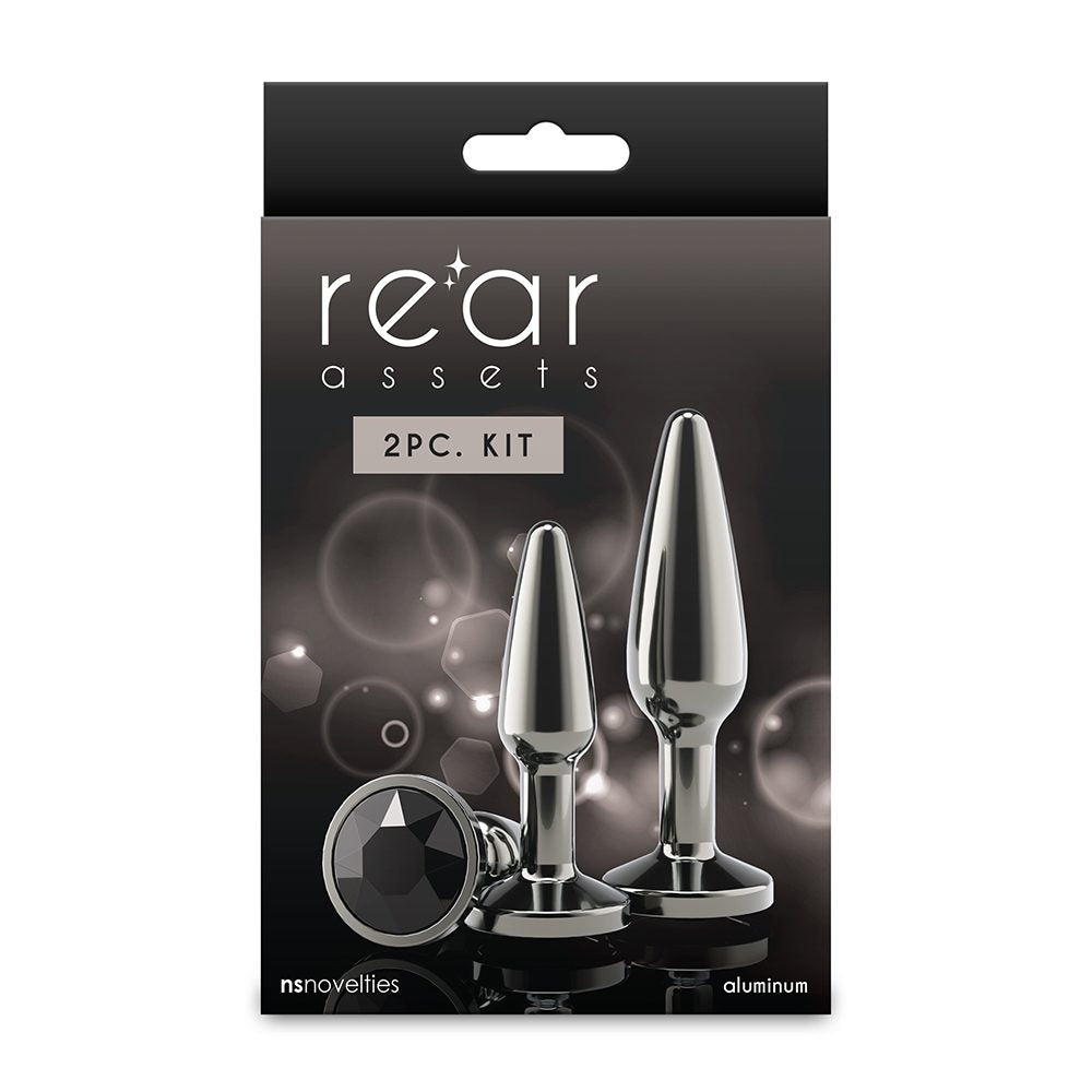 Rear Assets Tapered Training 2 pc Kit -Gun Metal