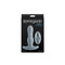 Renegade ''Gemini'' Thrusting Anal Plug -Gray