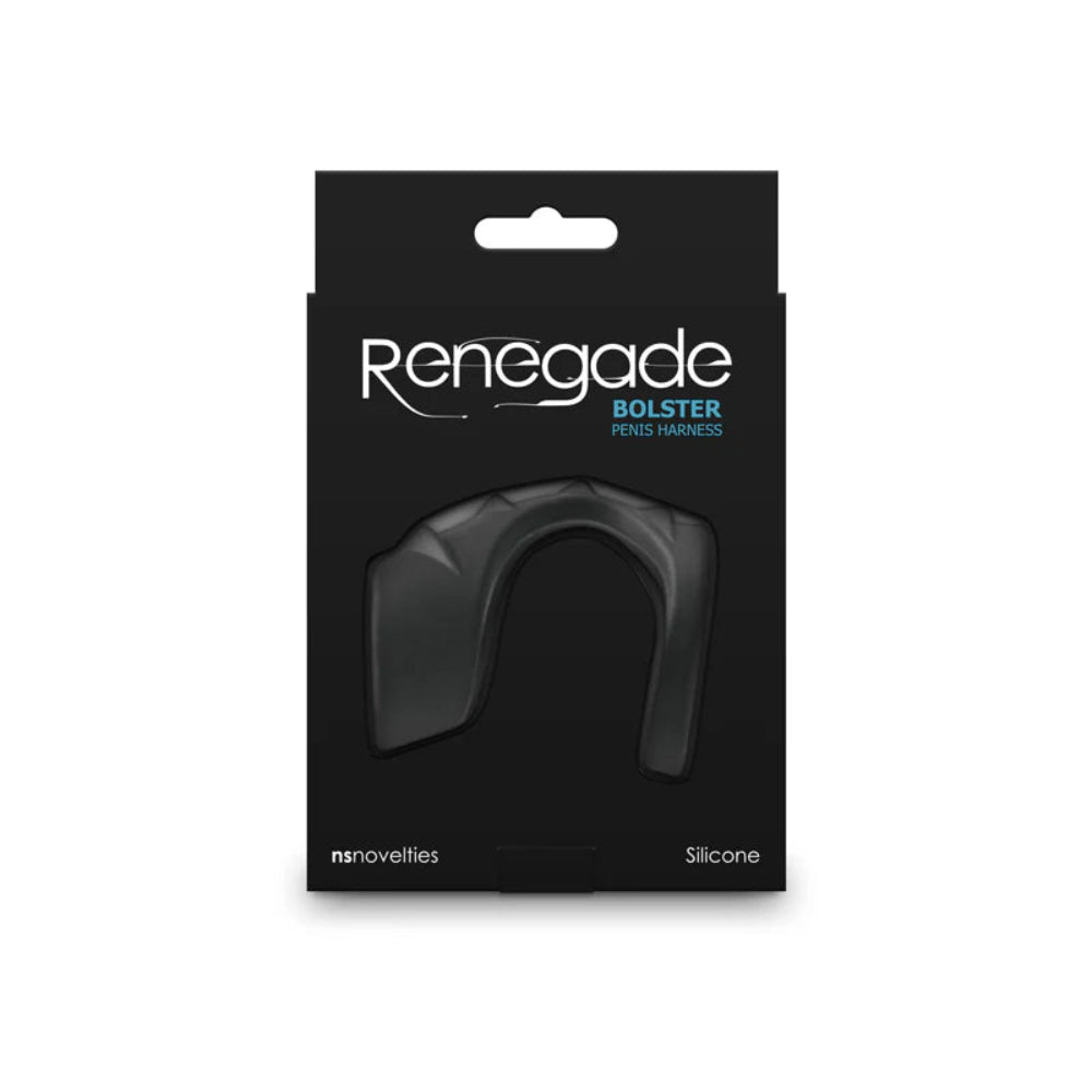 Renegade "Bolster" Penis Harness -Black