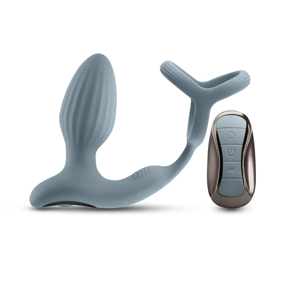 Renegade 'Pinnacle' Gyrating Anal Vibe -Gray