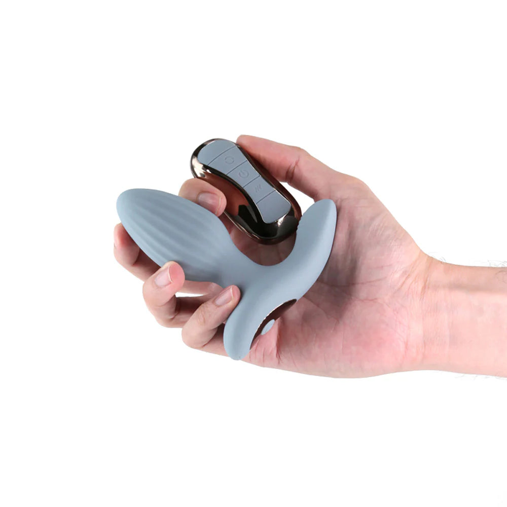 Renegade 'Summit' Rotating Anal Vibe -Gray