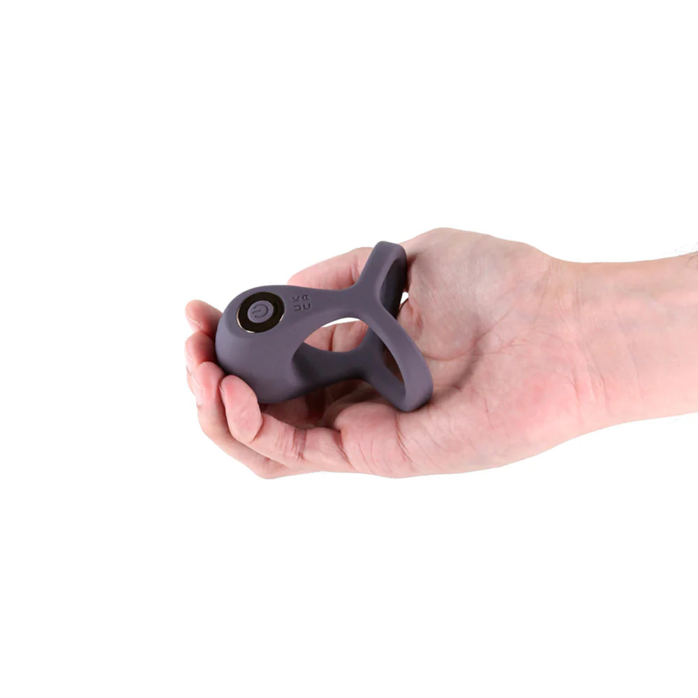 Renegade 'Valiant' Cock Ring Vibe -Gray