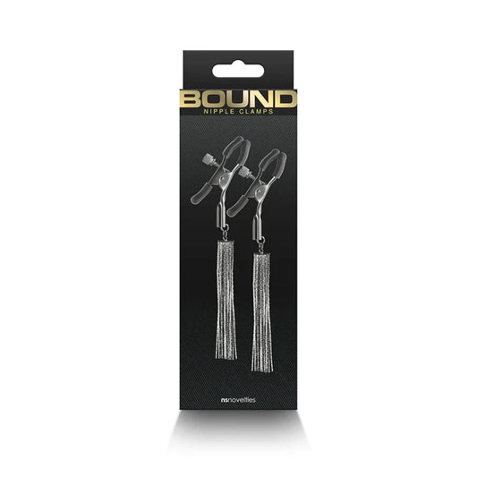Bound Nipple Clamps 'D2' -Gunmetal