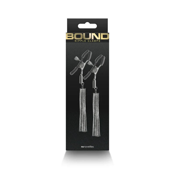 Bound Nipple Clamps 'D2' -Gunmetal