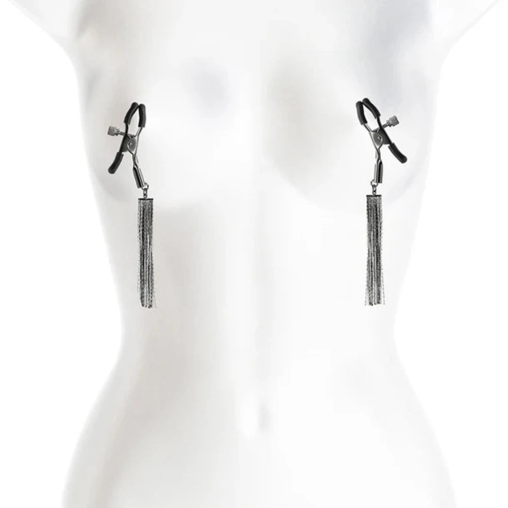 Bound Nipple Clamps 'D2' -Gunmetal