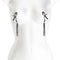 Bound Nipple Clamps ''D2'' -Gunmetal