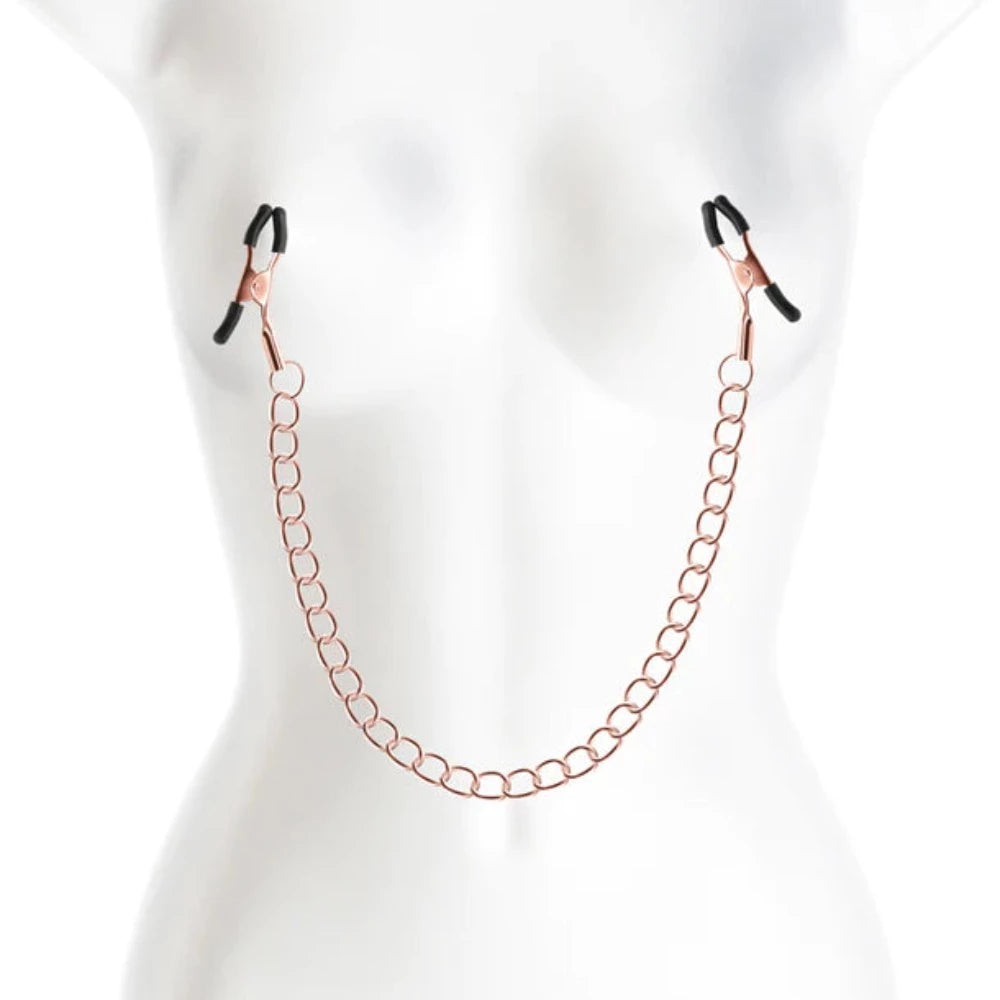 Bound "DC2" Nipple Clamps -Rose Gold