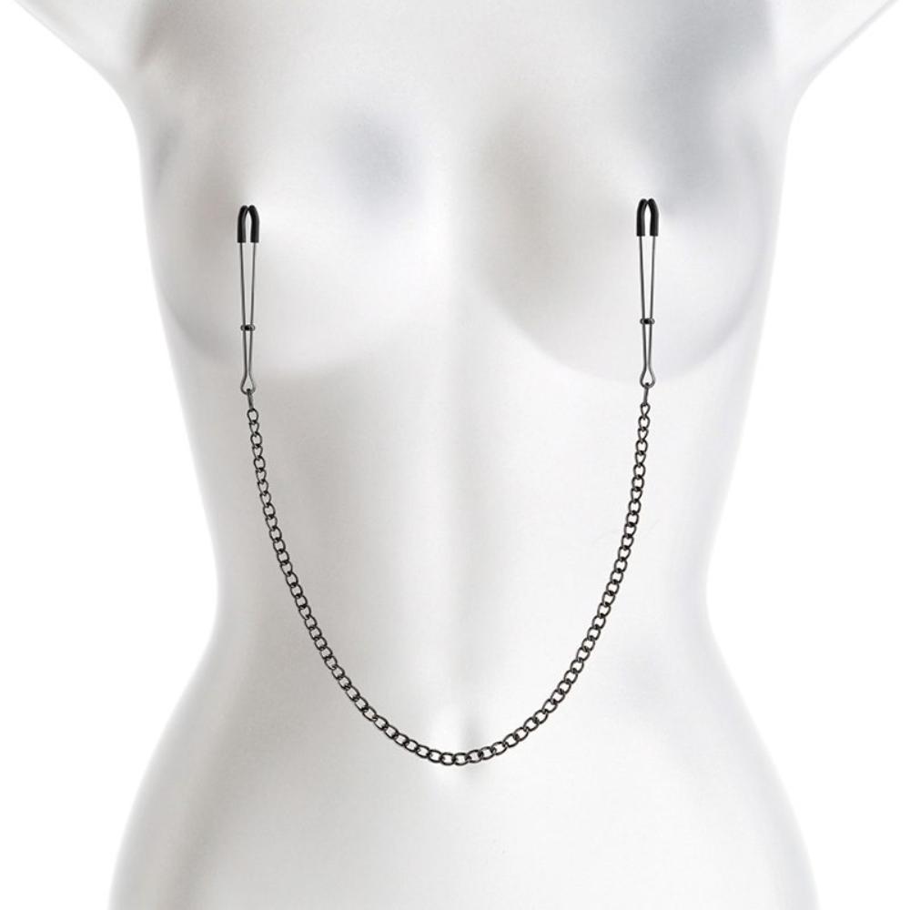Bound 'DC3' Gun Metal Nipple Clamps