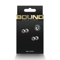 Bound "M1"Nipple Clamps -Gun Metal
