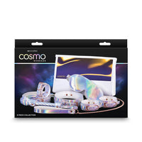 Cosmo Bondage 6 Piece Kit - White Iridescent