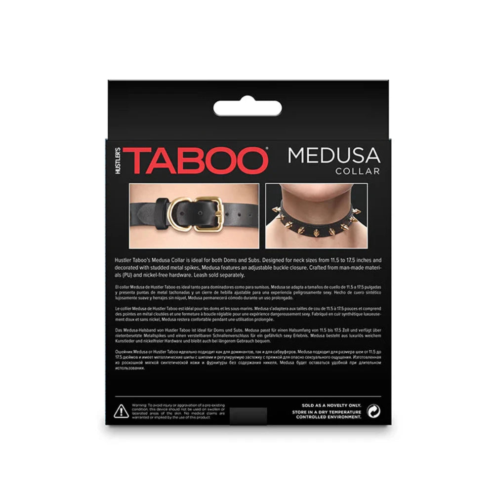 Taboo 'Medusa' Collar -Black
