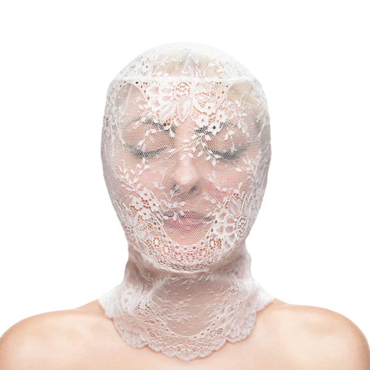 Taboo - Lace Hood - White
