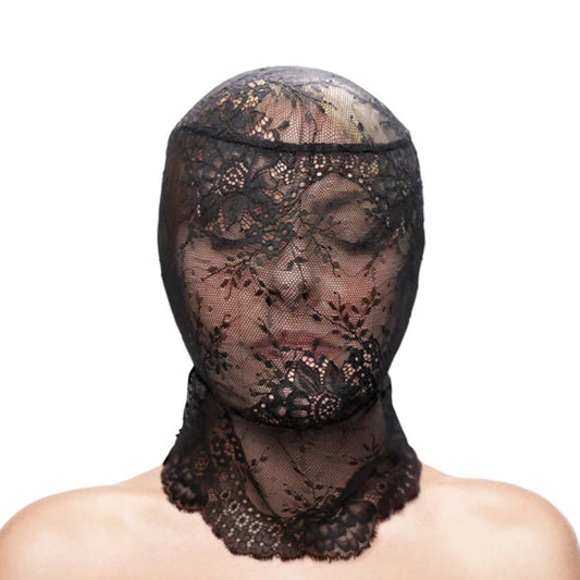 Taboo - Lace Hood - Black