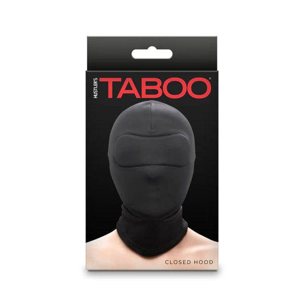 Taboo 'Closed Eyes' Hood -Black