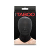 Taboo ''Zippered Mouth'' Hood -Black