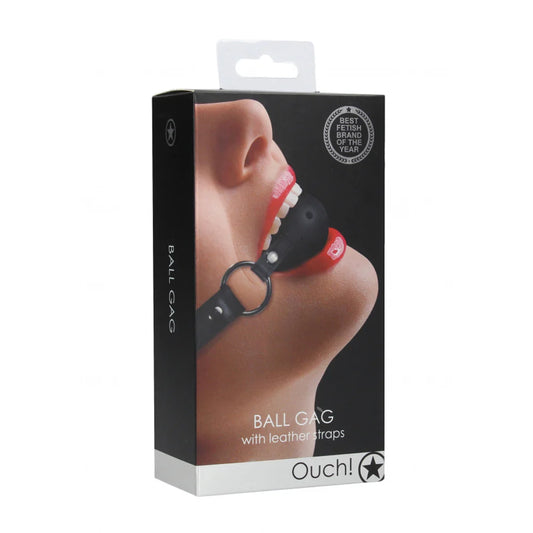 Ouch! Gag Ball -Black