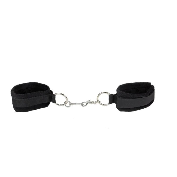 Ouch! "Velcro" Cuffs -Black