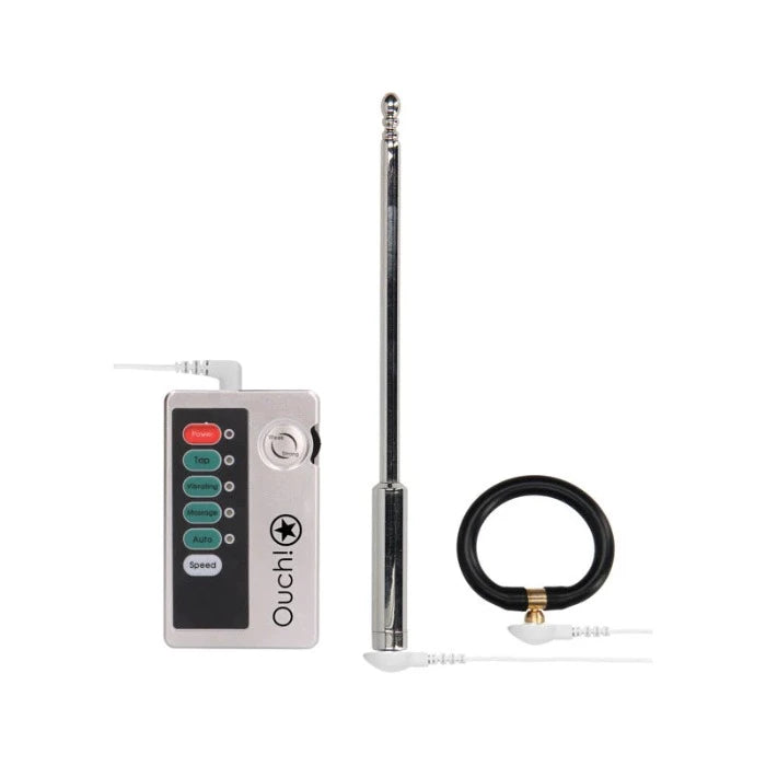 OUCH! E-Stim Urethral Sounding Set -Large