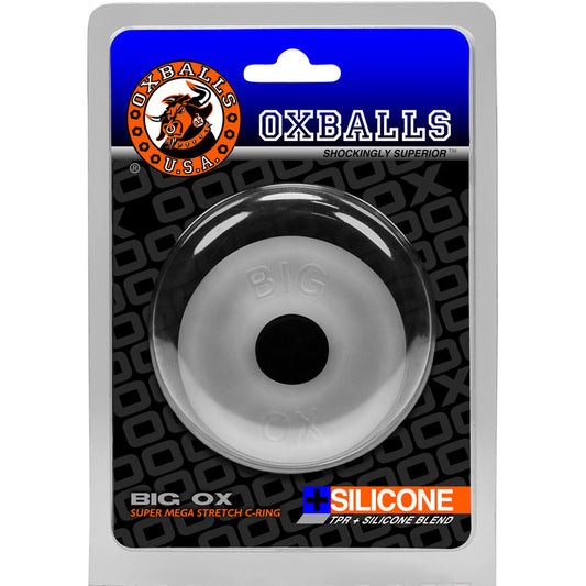 OXB Big Ox Cock Ring -Clear Ice