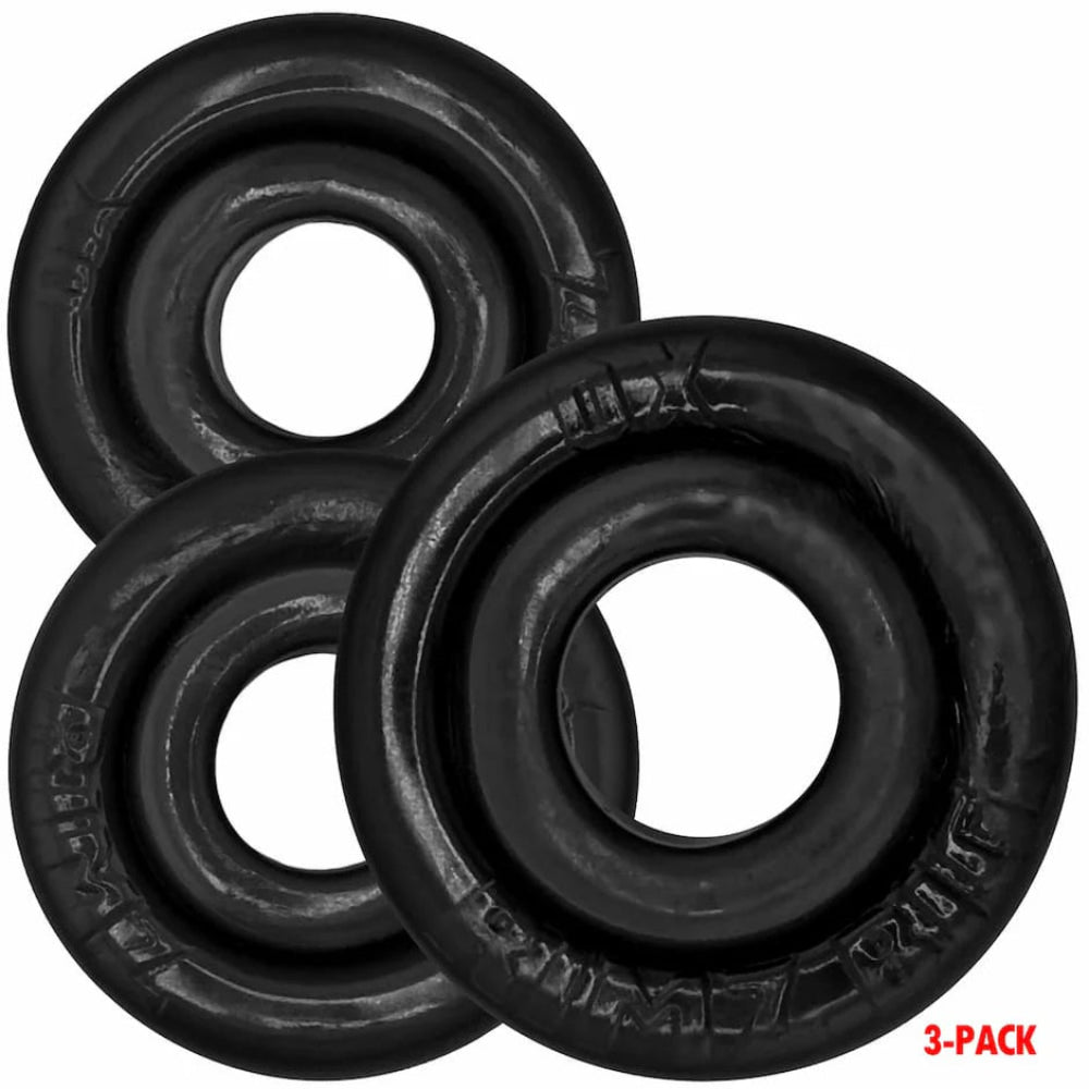 OXB - Rimringz 3pc Cock Ring Set -Black– Little Sister's Book & Art ...