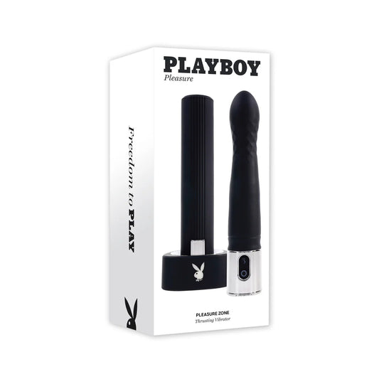 Playboy 'Pleasure Zon' Thrusting Vibe w/ Case