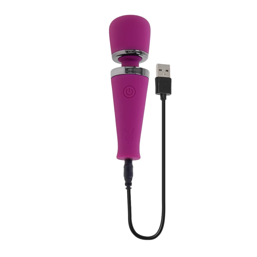 Playboy "Mic Drop" Wand -Purple