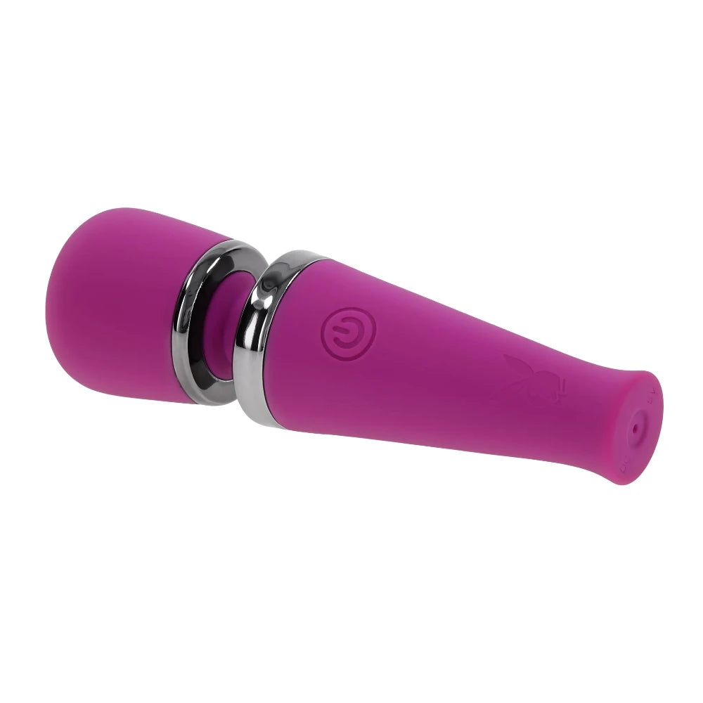 Playboy "Mic Drop" Wand -Purple