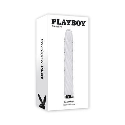 Playboy 'In A Twist' Glass Vibe