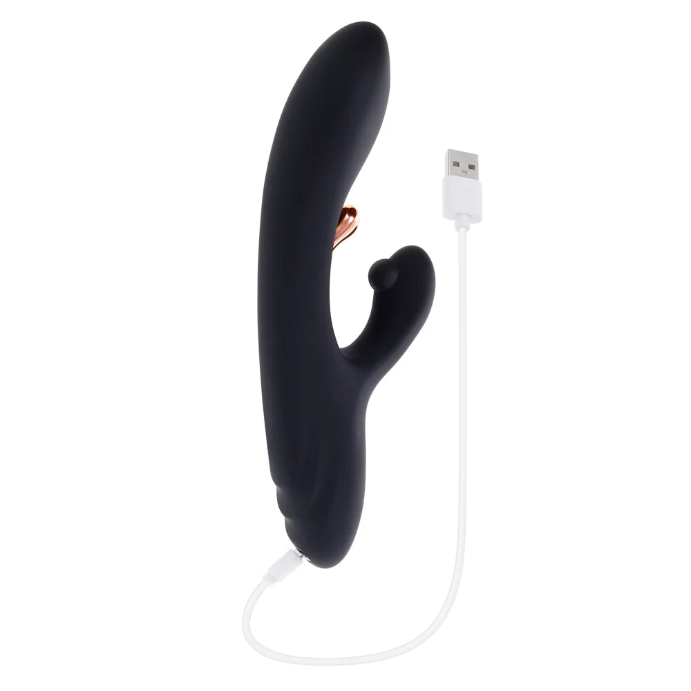 Playboy 'Aureus' Rabbit Vibe -Black