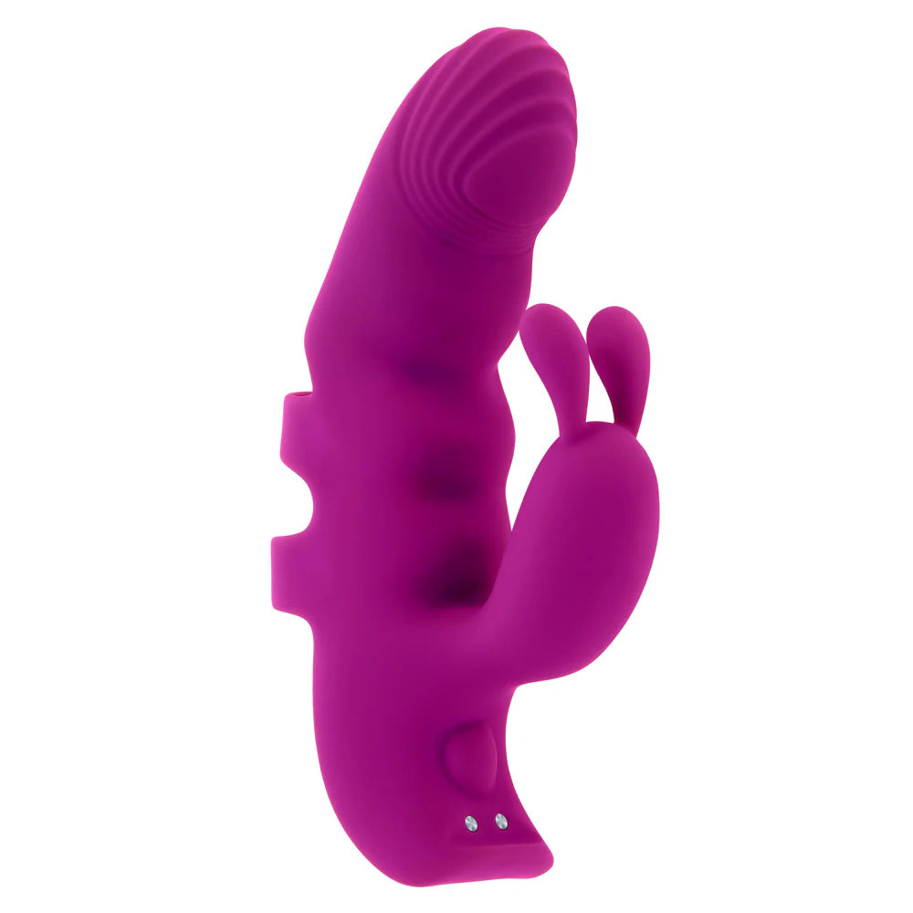 Playboy 'Lend a Hand' Finger Rabbit -Purple