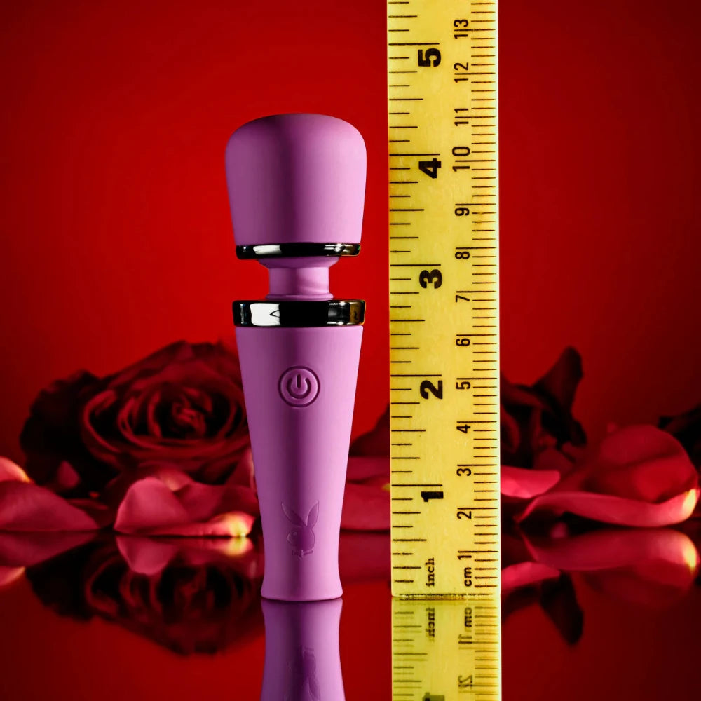 Playboy "Mic Drop" Wand -Purple