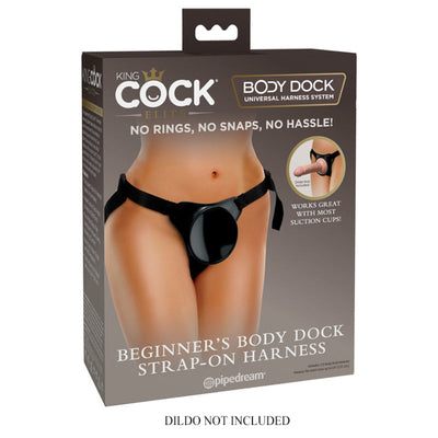 King Cock Elite 'Beginner’s' Body Dock Strap-On Harness