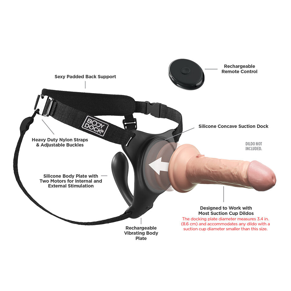 Body Dock 'G-Spot' Pro Strap-on Harness System