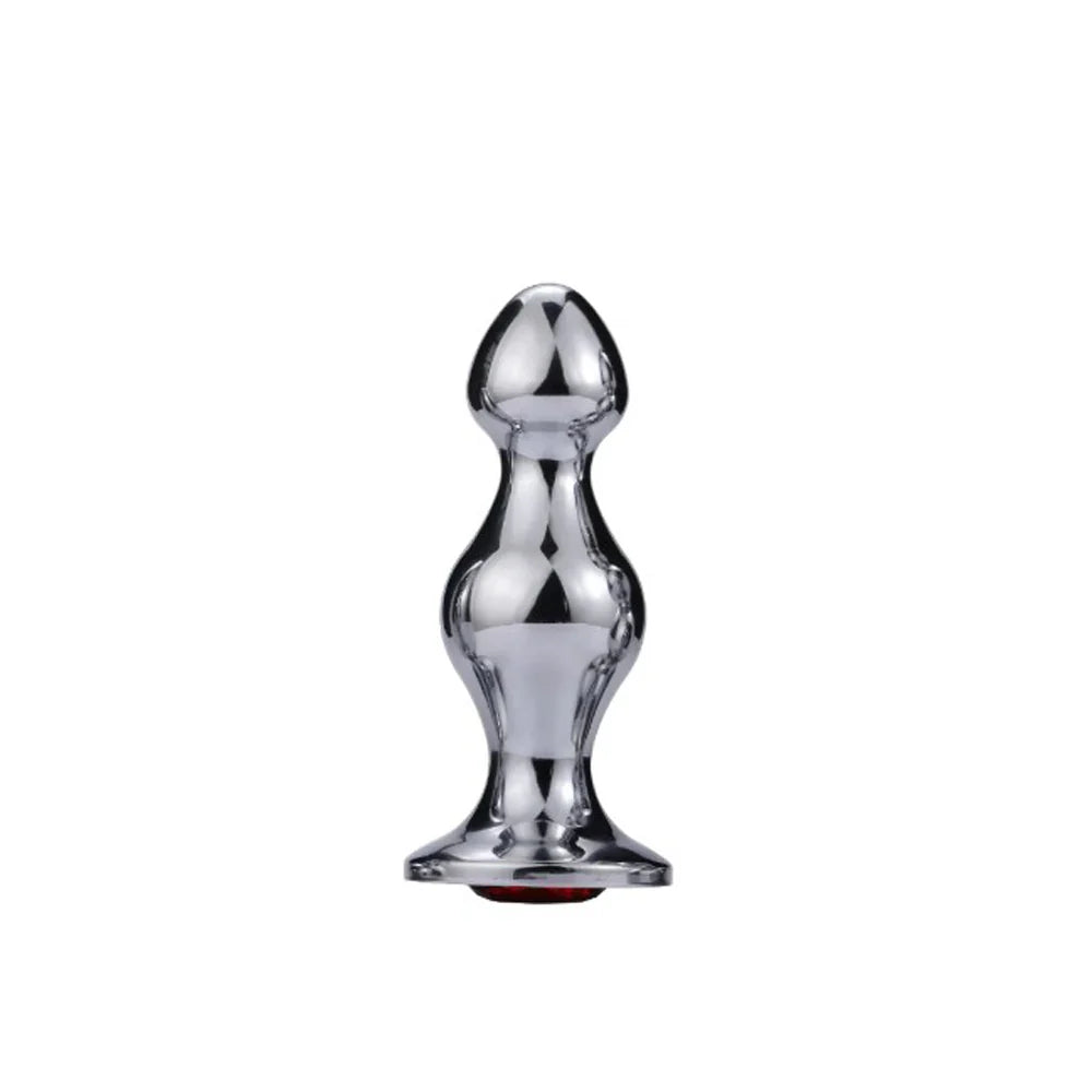 PE Extreme Anal Double Bead w/ Onyx jewel