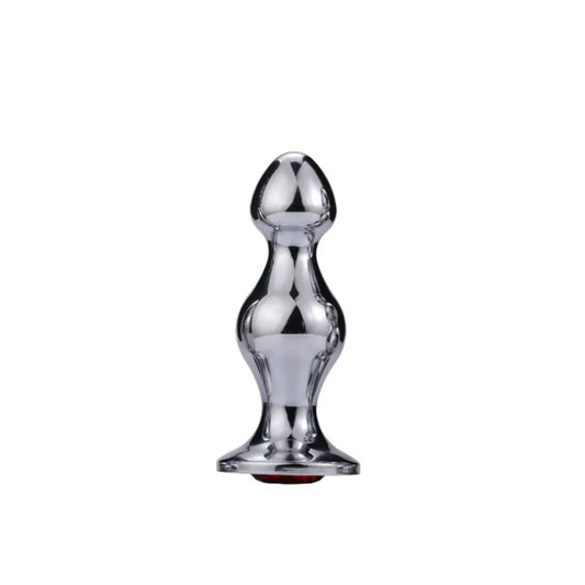 PE Extreme Anal Double Bead w/ Onyx jewel