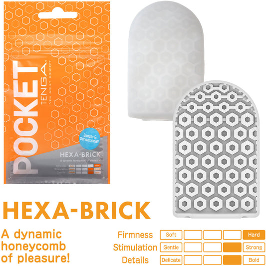 Tenga Hexa-Brick Pocket Stroker