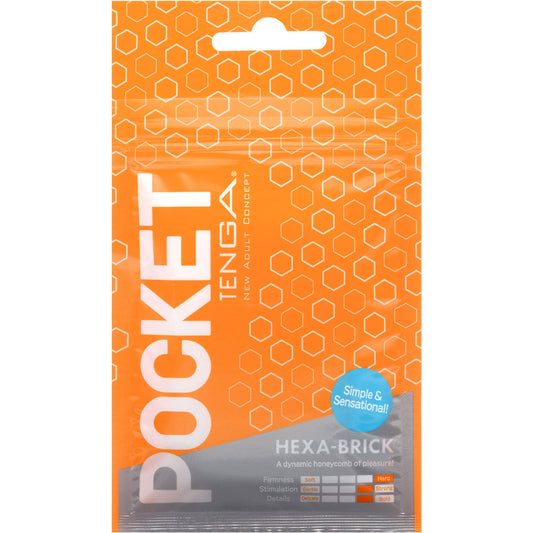Tenga Hexa-Brick Pocket Stroker