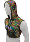 Mermaid Hooded Crop Tank - Multi