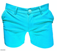 Chino Short Shorts - Sky Blue
