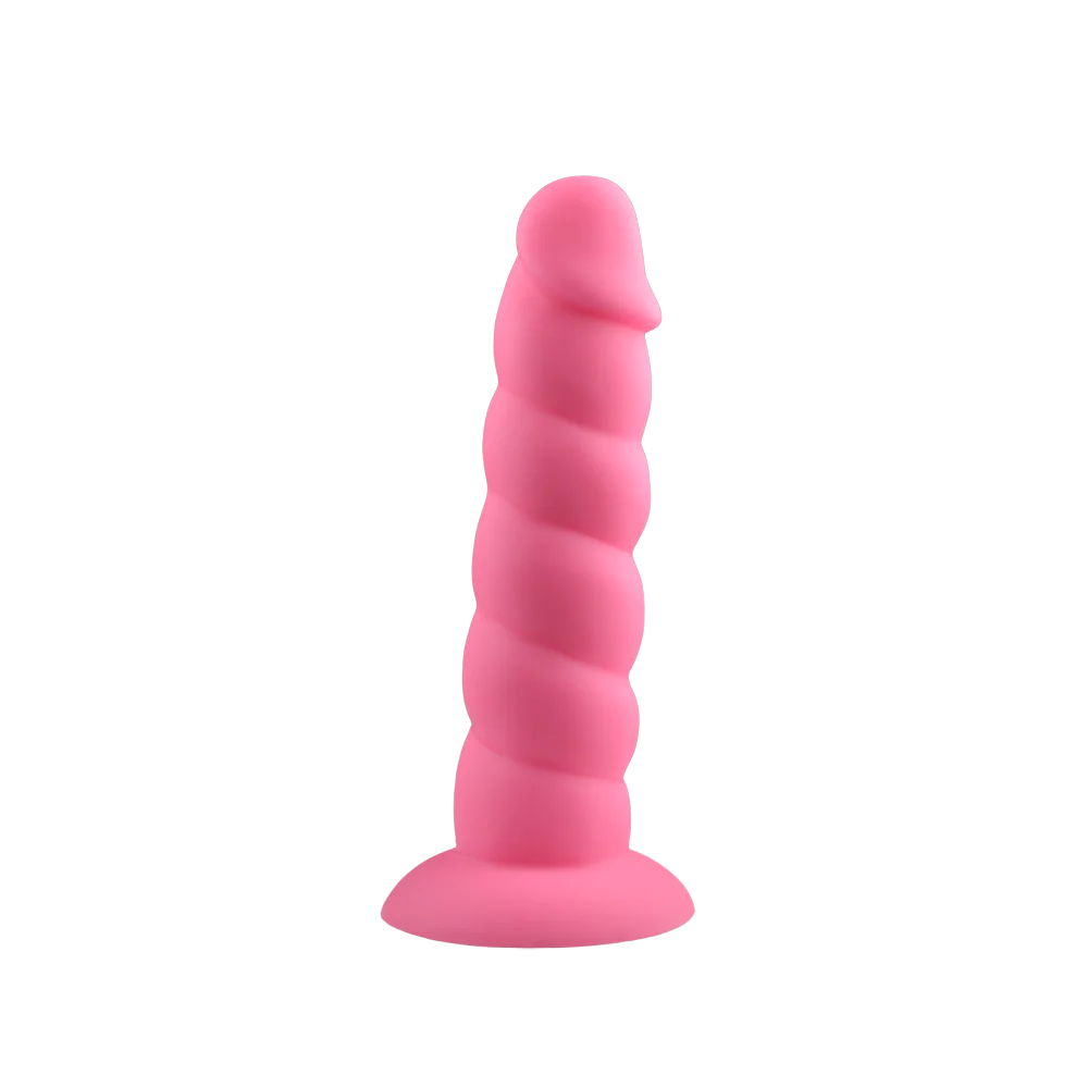 Rock Candy "Suga-Daddy" Dildo 7" -Pink