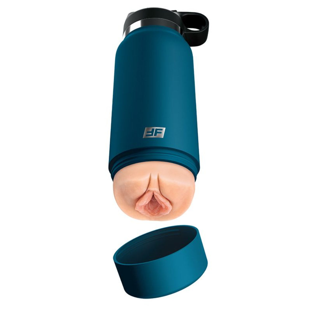 PDX Plus Fuck Flask Private Pleaser -Blue Bottle Light