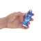 RealRock 3.5" Clear Anal Plug -Blue