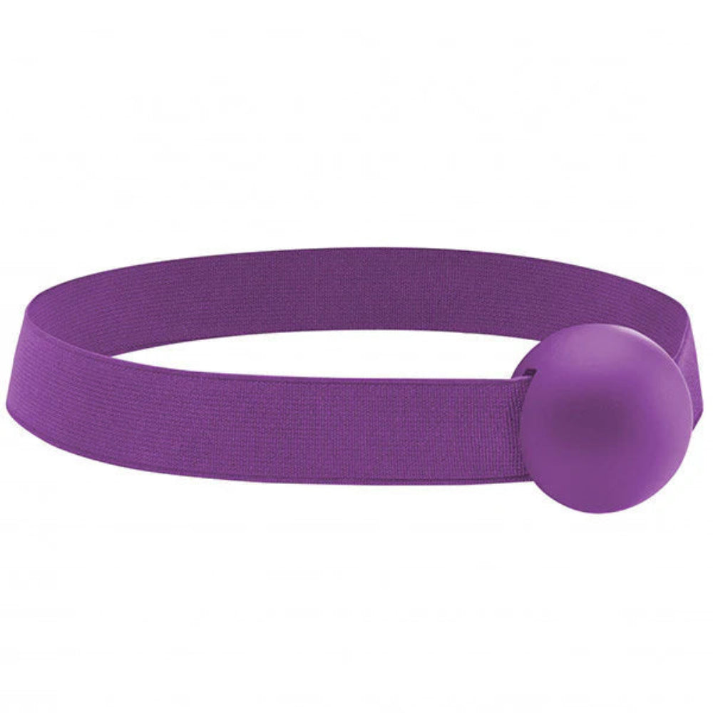 Ouch! 'Elastic' Ball Gag -Purple