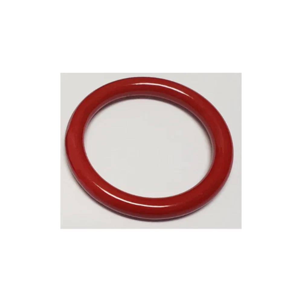 Spartacus 1.5" Seamless Steel Cock Ring -Red