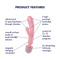 Satisfyer &quot;Triple Lover&quot; Wand/Rabbit -Pink