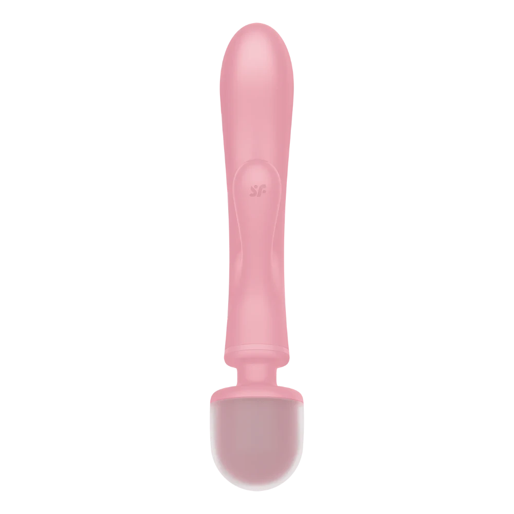 Satisfyer "Triple Lover" Wand/Rabbit -Pink