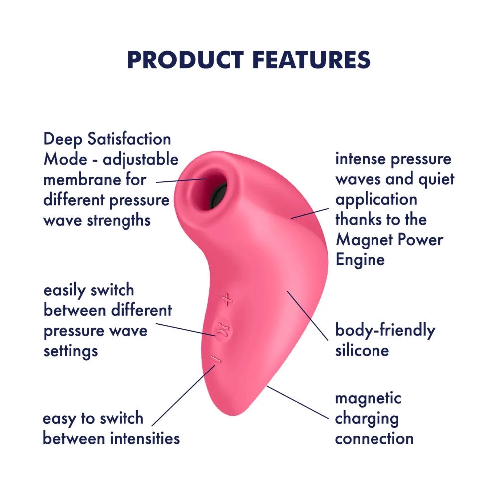 Satisfyer "Magnetic Deep Pulse" -Pink